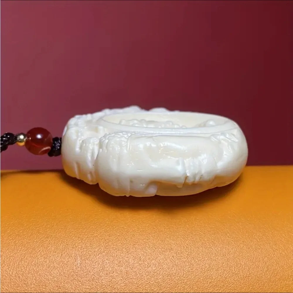 Carved necklace